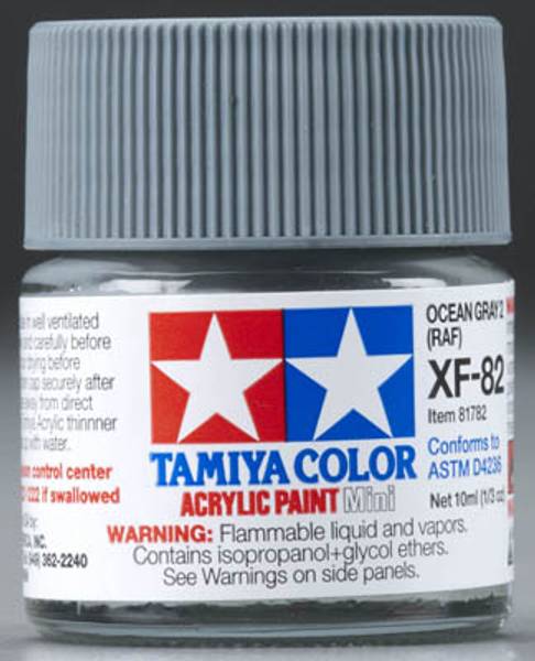 Tamiya 81782 Acrylic Mini XF-82 Ocean Gray 2 RAF 1/3 oz