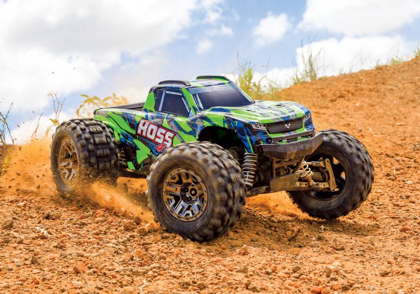 Traxxas 900764 Gr&oslash;nn HOSS 4x4 VXL 1/10 RTR TQi TSM