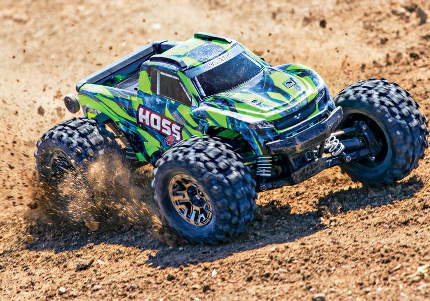 Traxxas 900764 Gr&oslash;nn HOSS 4x4 VXL 1/10 RTR TQi TSM