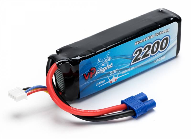 Vapex Li-Po Battery 3S 11,1V 2200mAh 30C EC3-Connector
