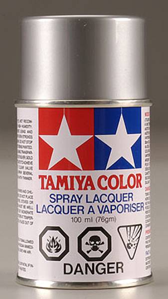 Tamiya 86012 PS-12 Polycarbonate Spray Silver 3 oz