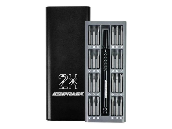 Hovedbilde Arrowmax Premium Precision Screwdriver Set With Alu ...