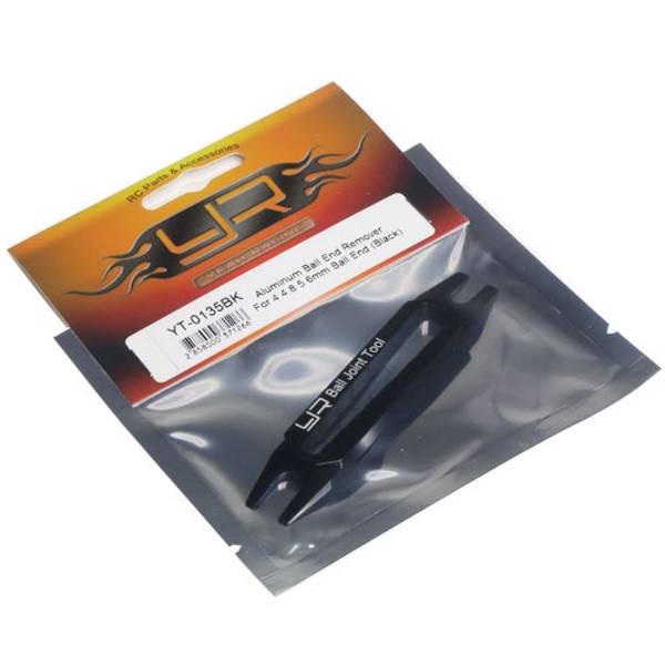 Yeah Racing YT-0135BK Aluminum Ball End Remover For 4 4.8 5 6mm 