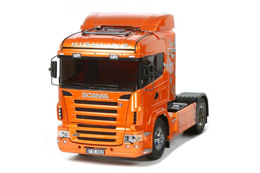 Tamiya 56338 1/14 Scania R470 Highline Orange Edition Kit