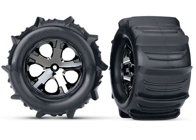 Hovedbilde Traxxas 3689 Paddel/ All-Star Black Chrome 2.8