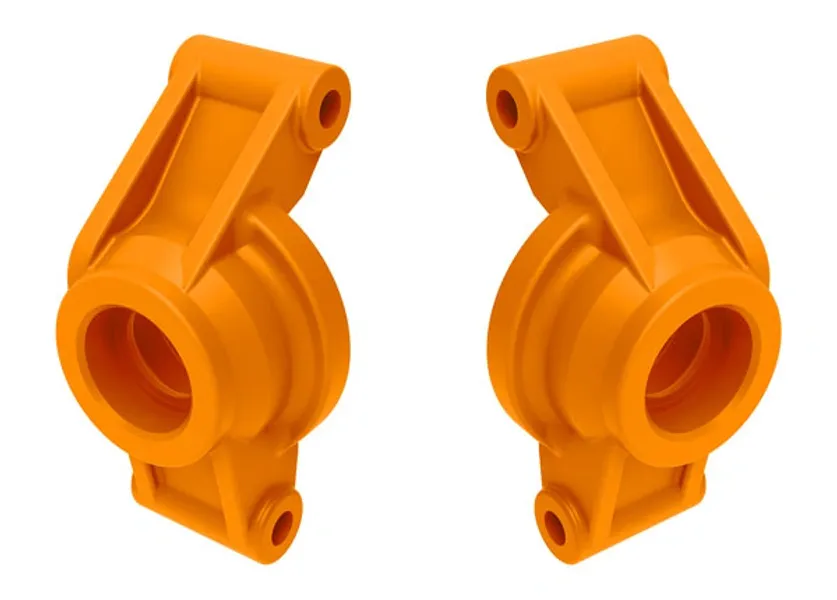 Traxxas 10752 Orange Stub Axle Carriers (L&R)