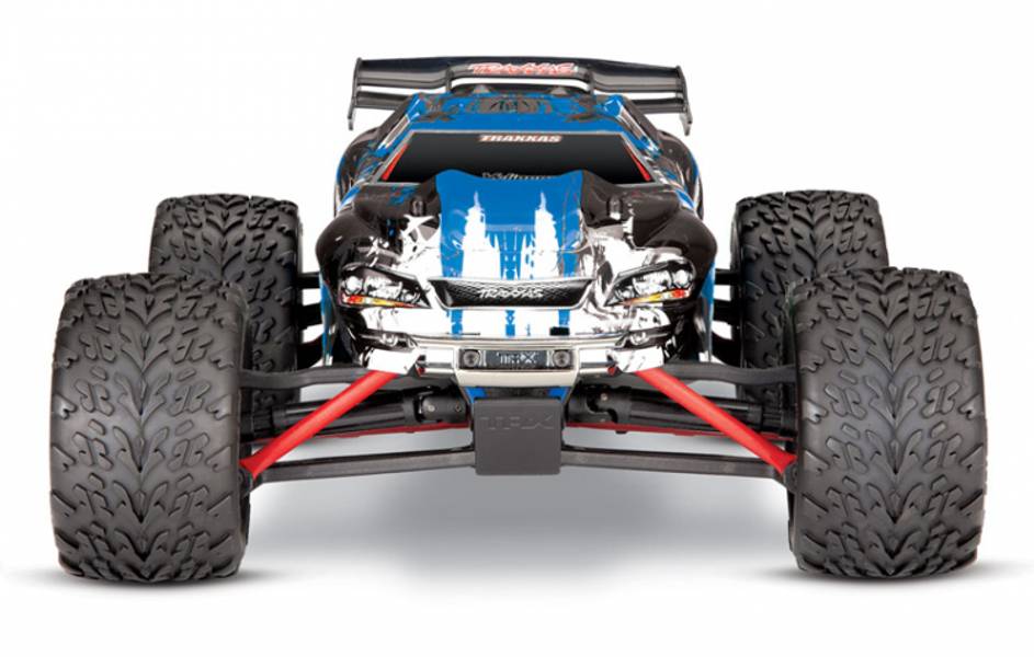 Traxxas E-Revo 1/16 VXL 4WD RTR TQi TSM Blue - USB with Batt/Cha