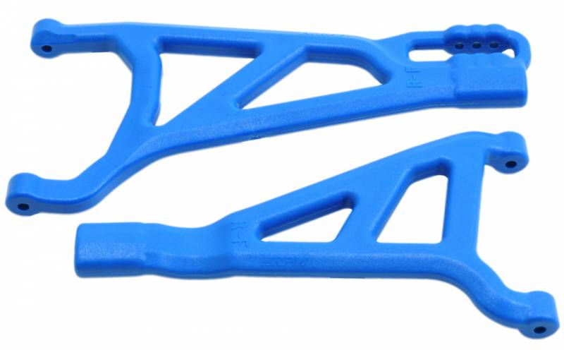 RPM 81465 Front Right A-arms for E-Revo 2.0 - Blue Replaces TRX