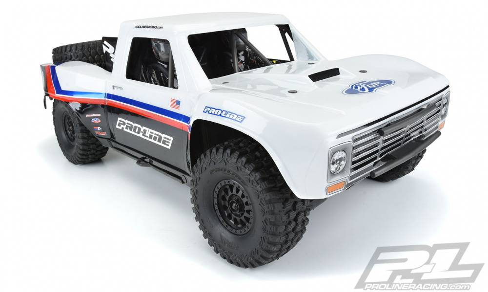 Proline 354717 Pre-Cut 1967 Ford F-100 Race Truck Clear Body for