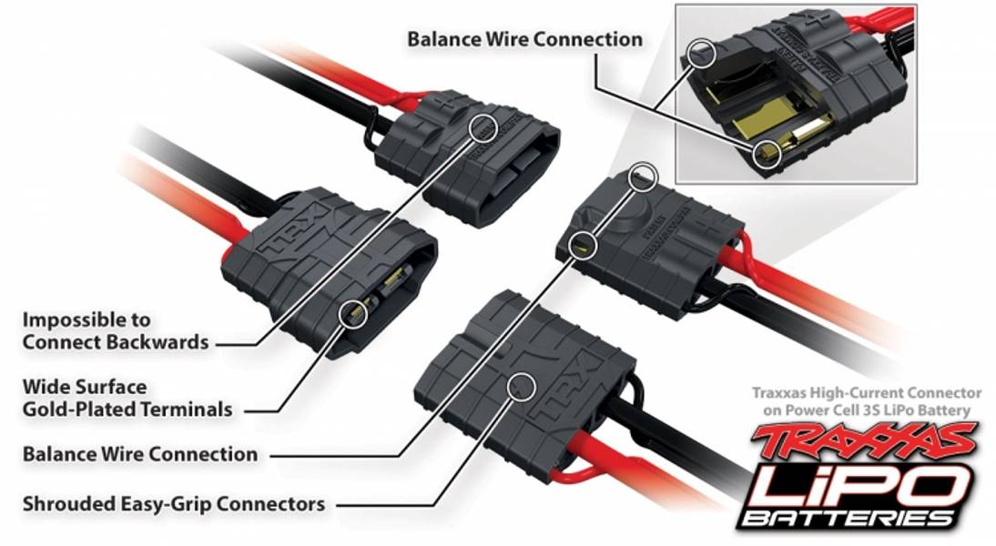 "BULK" Traxxas 3355R VXL-3s Waterproof Brushless ESC 