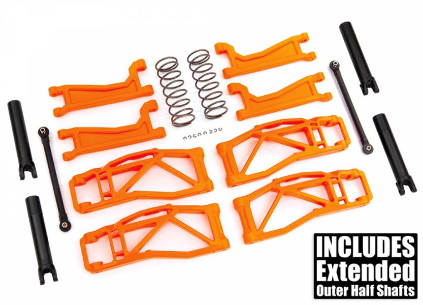 Traxxas 8995T Suspension Kit WideMaxx Orange Maxx