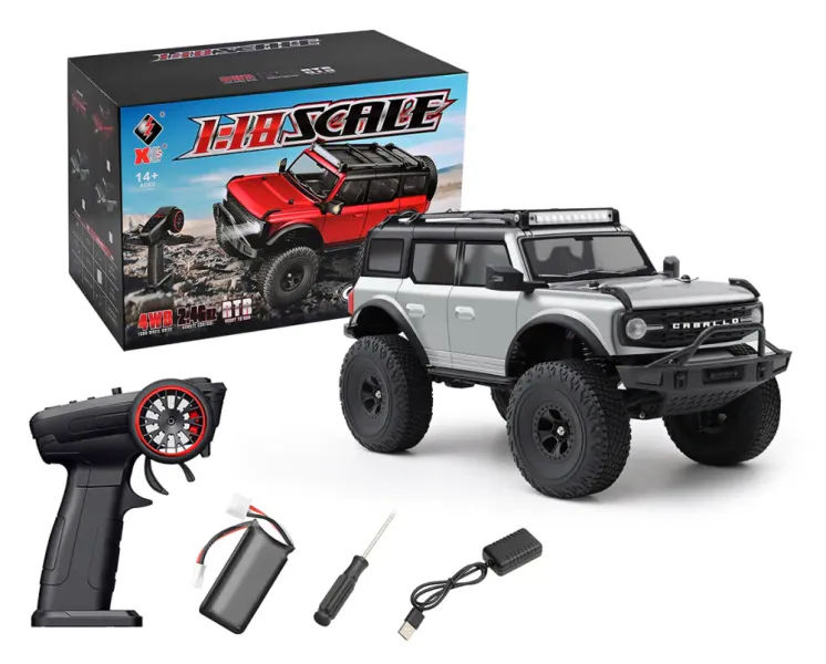 WLToys 184023 4WD Crawler 1/18 RTR Grey
