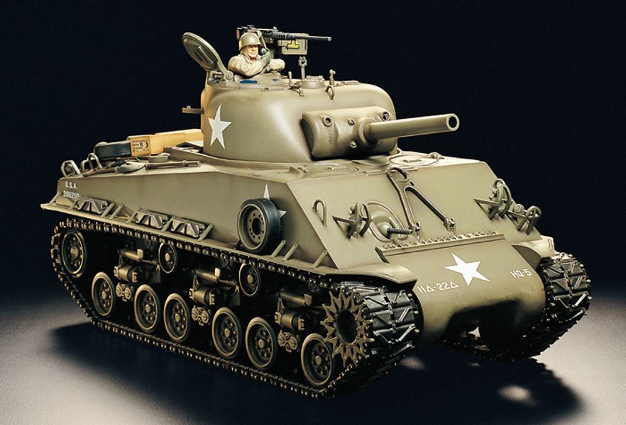 Tamiya 56014 1/16 M4 Sherman Tank 105mm Kit