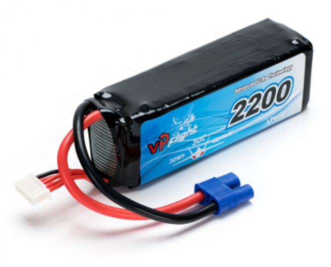 Hovedbilde Vapex Li-Po Battery 4S 14,8V 2200mAh 30C EC3-Connector