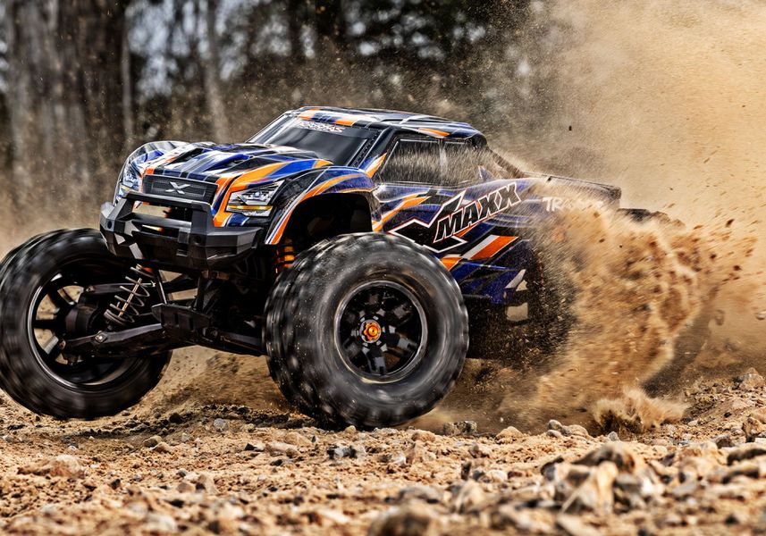 Traxxas 77096-4  X-Maxx 8S Belted 4WD Brushless TQi TSM BLUE