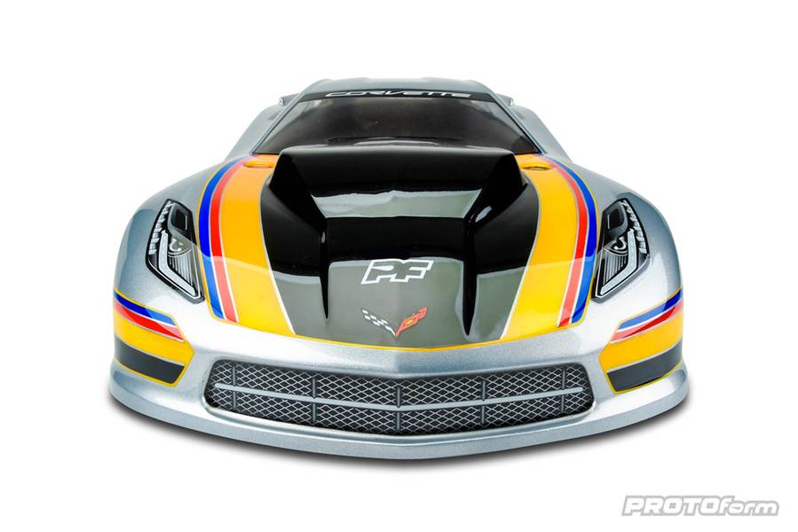 Pro-Line 157140 Chevrolet Corvette C7 Pro-Mod Clear Body for Sla