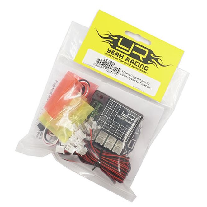 Hovedbilde Yeah Racing LK-0034 2 Channel Programmable LED ...