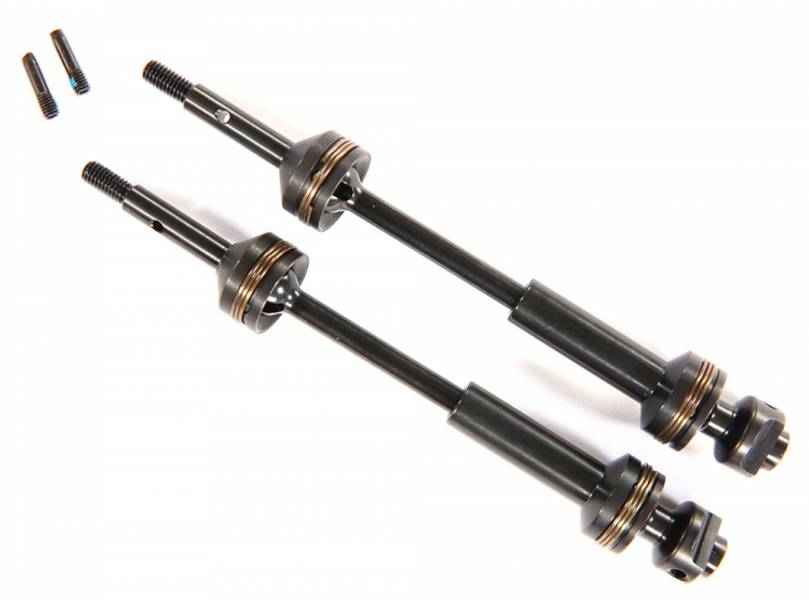 Traxxas 9052X Driveshafts Rear CV Steel Complete (2)