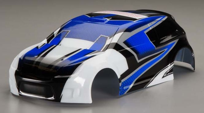 Hovedbilde Traxxas 7514 Body LaTrax Rally Blue Decals