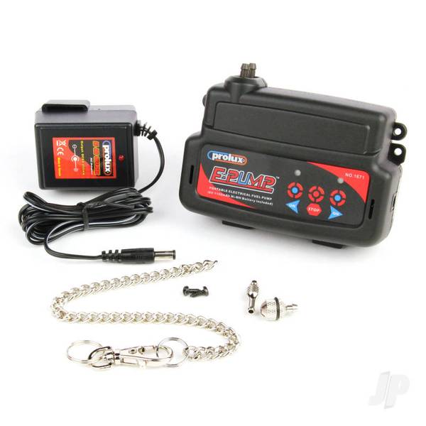 PROLUX 1671EU Electric Fuel Pump with Built-in Battery and EU Ch