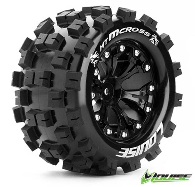 LouiseRC 3274B Tire & Wheel MT-MCROSS 2,8