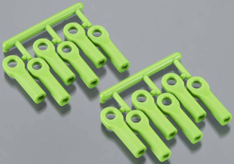 RPM 80514 Rod Ends Long Green Traxxas replace TRX 5525