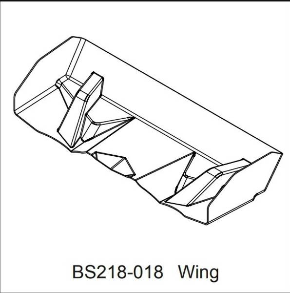 BSD 218-018 Spoiler Giant Racer