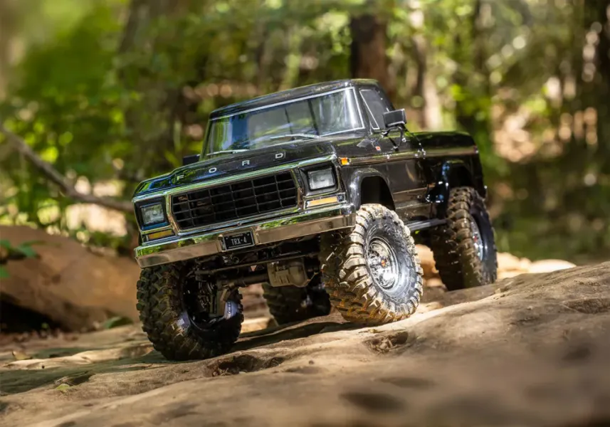 Traxxas 92144-4-BLK TRX-4 Crawler Ford F150 &acute;79 RTR Black