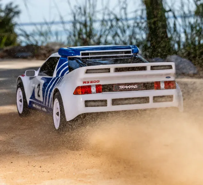 Traxxas 108046-1 Mini Rally Ford RS200 RTR TQi VXL-3s