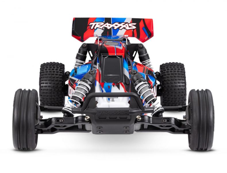 Traxxas 242548 Bandit 2WD 1/10 RTR TQ EHD Red Charger / Battery