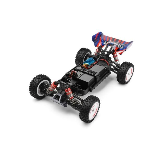 WLToys 124008 Buggy Max 1/12 4WD B&oslash;rstel&oslash;s - Komplett