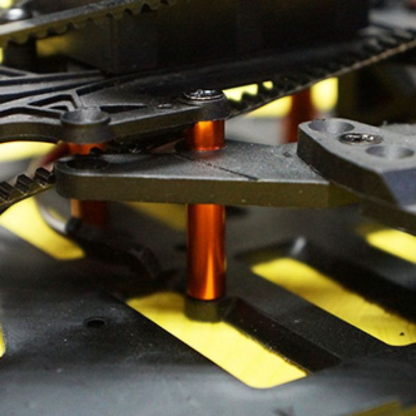 Yeah Racing SPT2-024OR Alu Battery Post For HPI Sprint 2