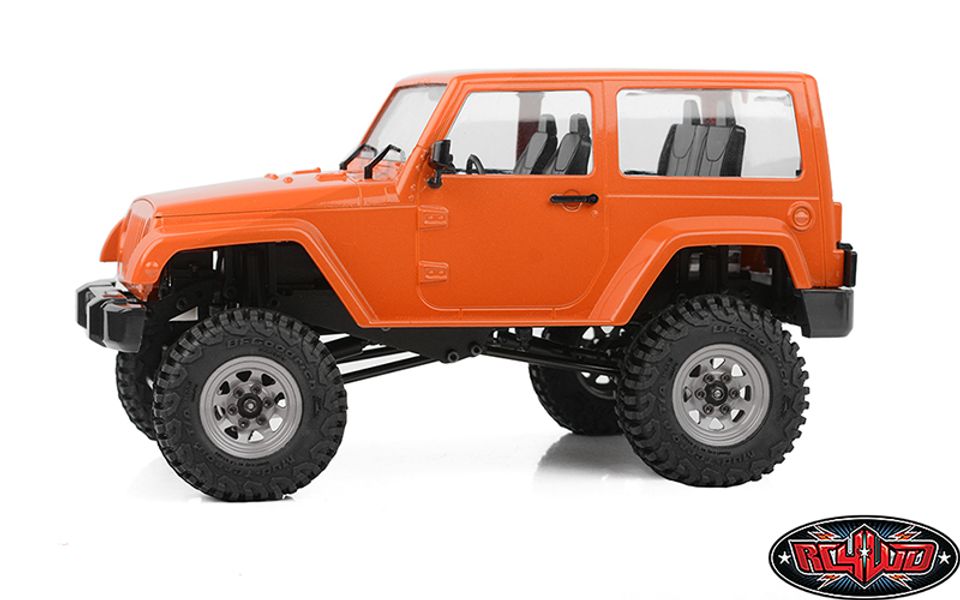 RC4WD W0345 Stamped Steel 1.0" Stock Beadlock Wheels (Plain)
