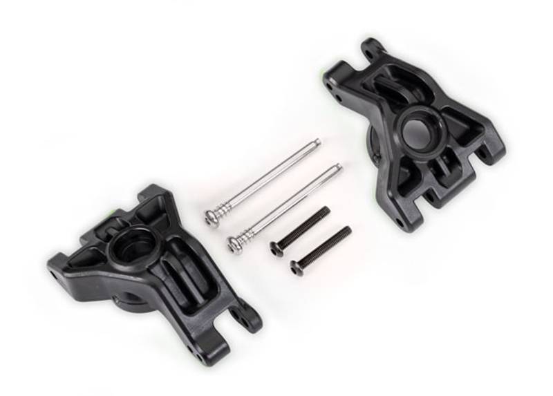 Traxxas 9050 Stub Axle Carriers Rear HD (Pair) Black (for Upgrad