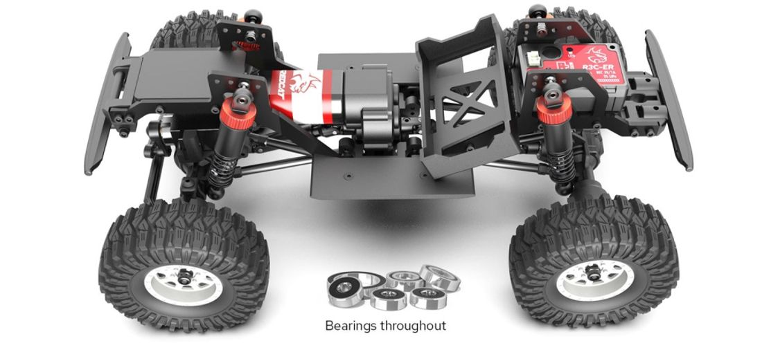 RedCat Ascent-18-B  1/18 Rock Crawler Blue - Complete
