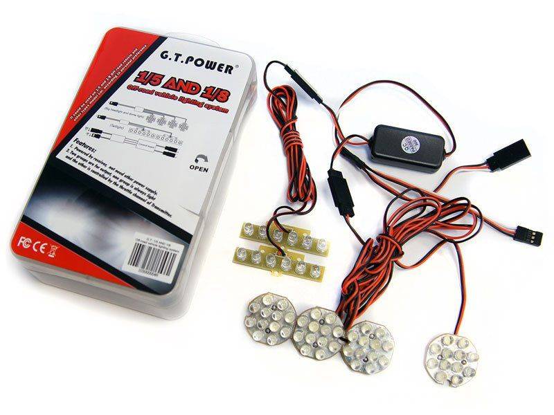 GT Power GTP69 1/5 And 1/8 Off-Road Vehicle Light System