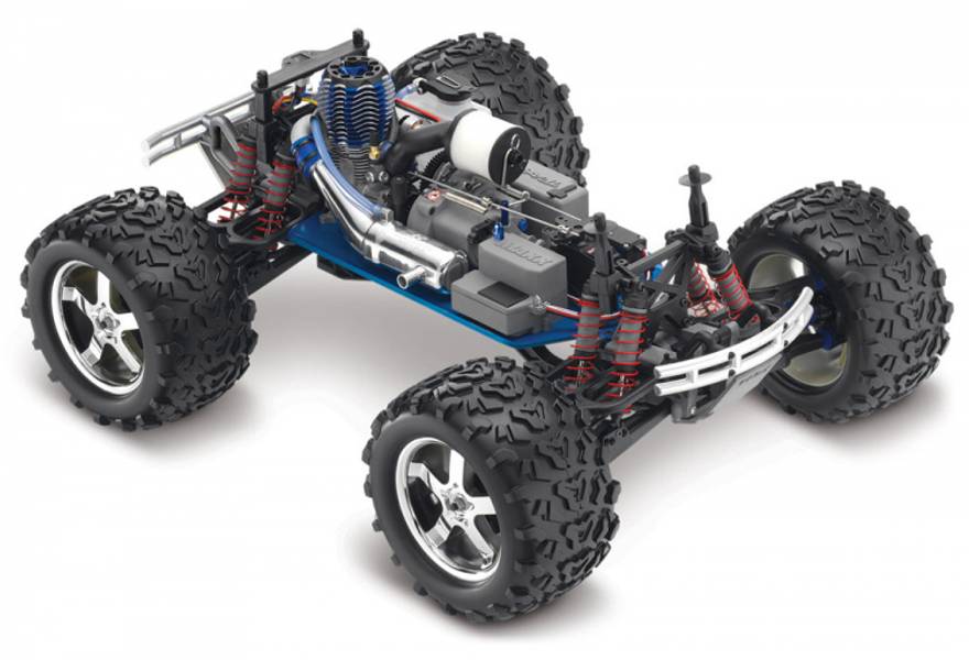 Traxxas 490773 1/10 Nitro T-Maxx 3.3 TSM 4WD RTR RED