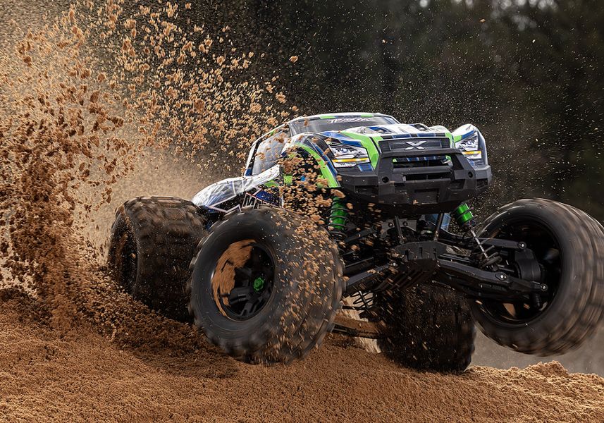 Traxxas 77096-4  X-Maxx 8S Belted 4WD Brushless TQi TSM BLUE