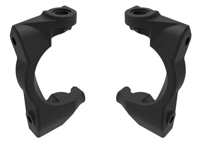 Hovedbilde Traxxas 10732-BLK Caster Blocks Black (Pair) Mini Maxx