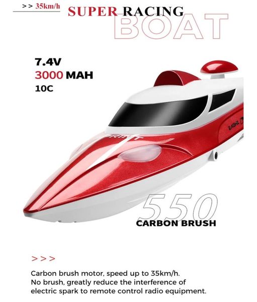 WLtoys Speed Boat 918 Red - Komplett