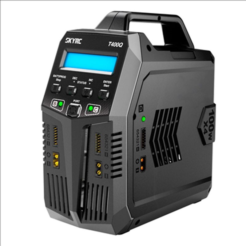 SkyRC 100189 T400Q 4x100W Computerlader