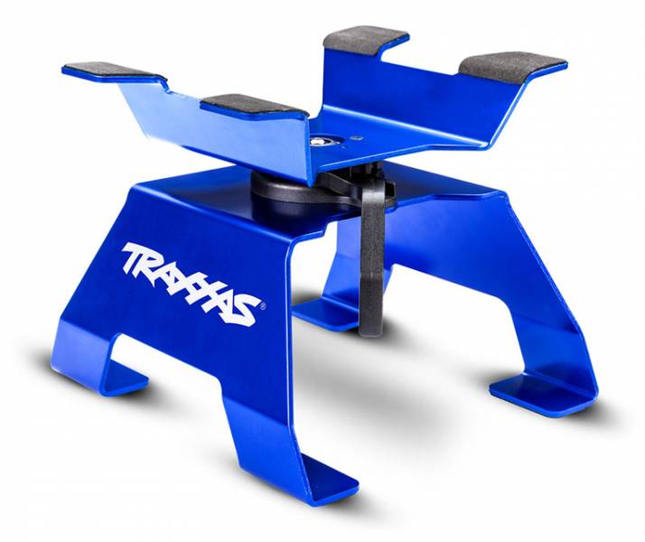 Traxxas 8796-BLUE Car Stand Alu 1/10-1/8