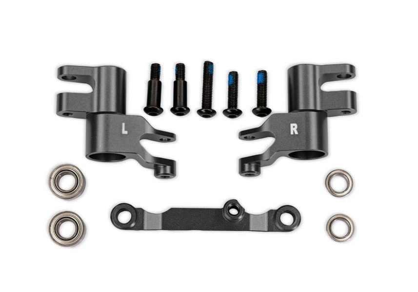 Traxxas 10743 Gray Aluminum Bellcrank Assembly with Drag Link