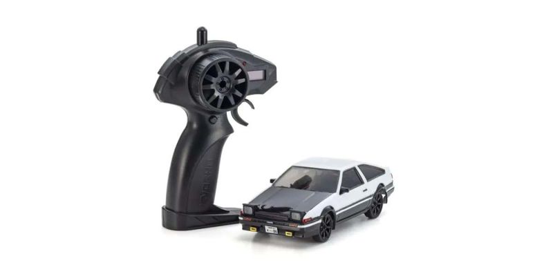 Kyosho 66617A First Mini-Z 1:28 Toyota Sprinter Trueno AE86 WH/BK