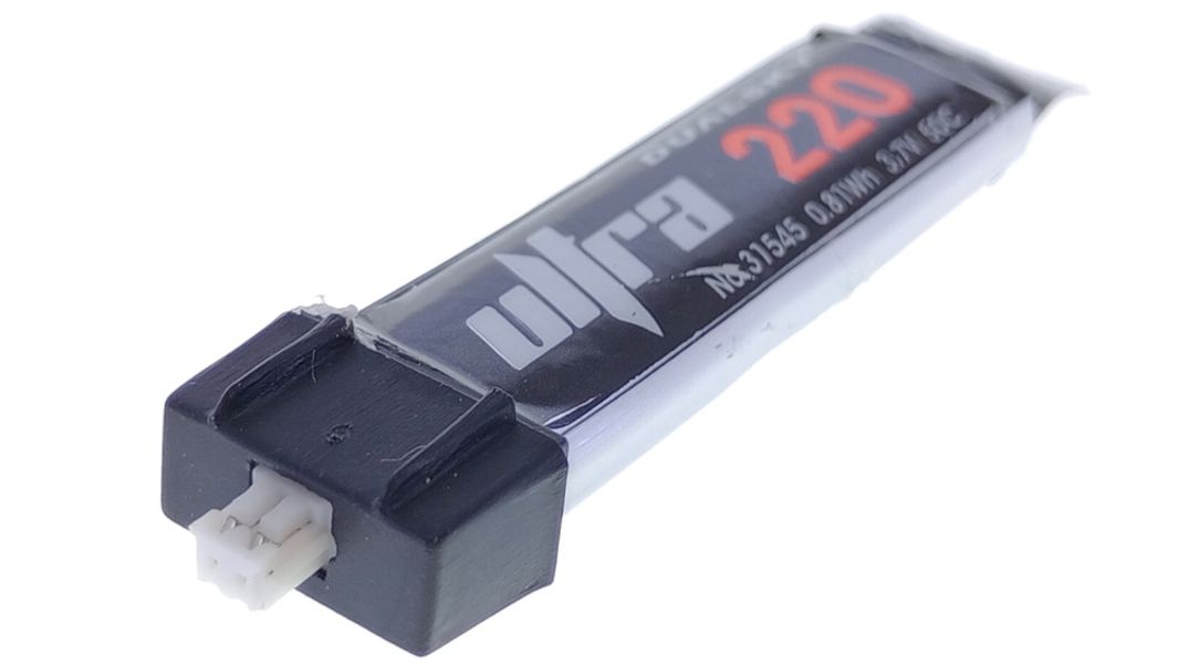 Dualsky 1s 220mAh 50C ULTRA med UMX