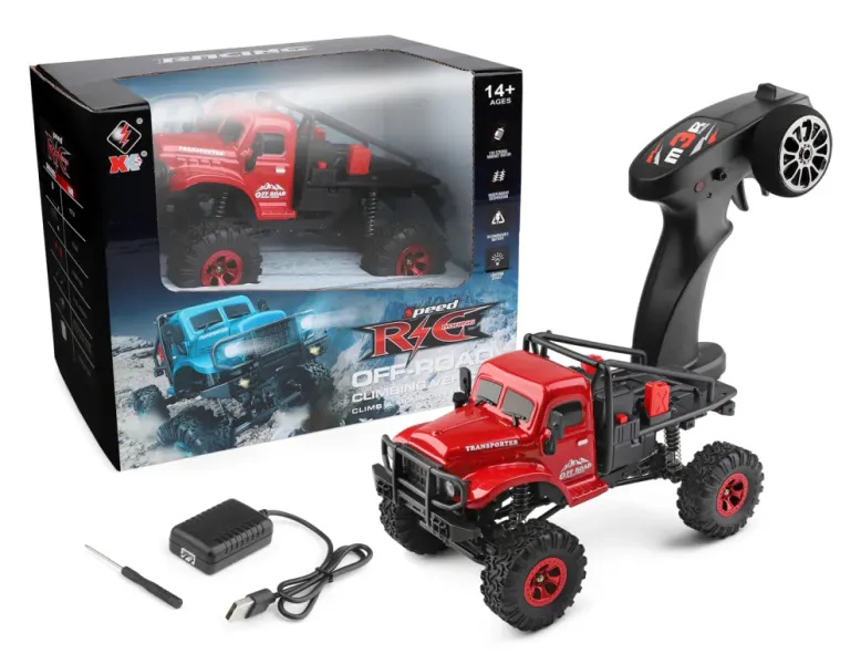 WLToys 184020 4WD Retro Crawler 1/18 RTR Red