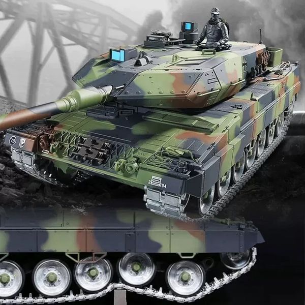 Heng Long 3889-1PRO Battle Tank 1:16 - Leopard 2 A6 Pro - Airgun & IR