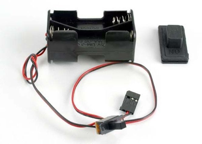 Hovedbilde Traxxas 1523 Battery Holder with On/Off Switch (Rubber ...