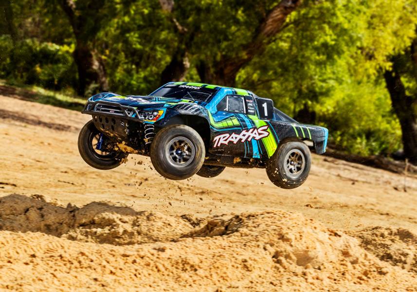 Traxxas 682774 Slash 4x4 Ultimate Clipless RTR TQi TSM Green