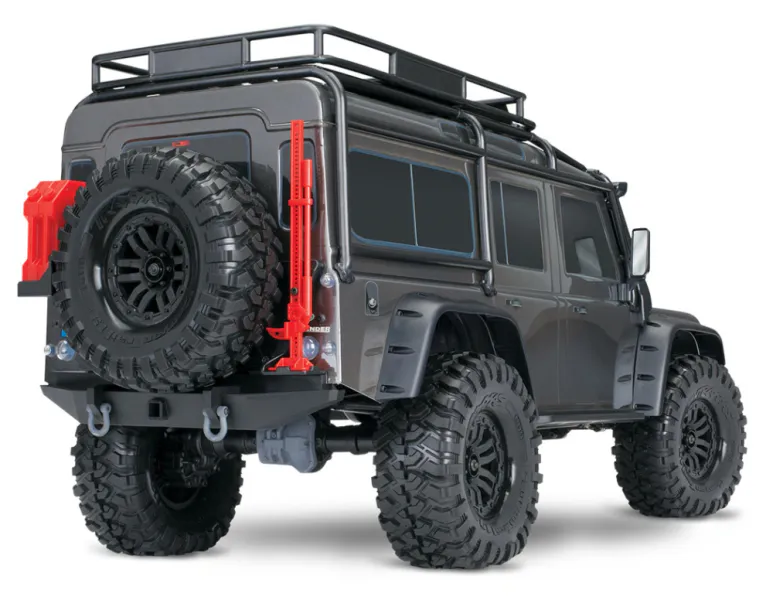 Traxxas 82256 TRX-4 Land Rover Defender Clipless Silver RTR
